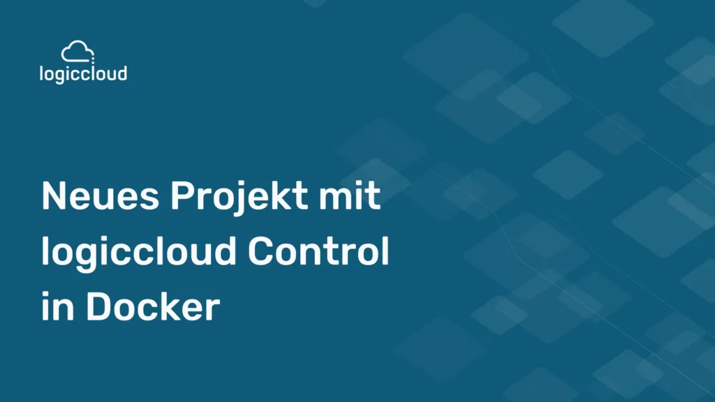 New project with logiccloud Control